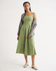 A&F Mila Midi Dress-Light Green