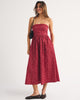 A&F Emerson Strapless Midi Dress