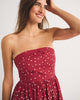 A&F Emerson Strapless Midi Dress