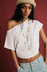 We The Free Peggy Tee-Clean ivory