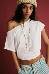 We The Free Peggy Tee-Clean ivory