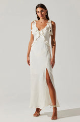 Sorbae Ruffle Maxi Dress