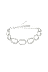 Mirage Silver Chain Belt