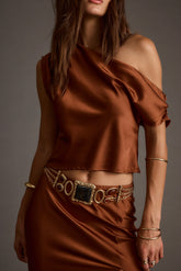 Alaina Cinnamon Top