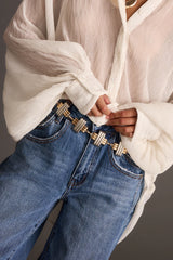 Dessa Mixed Metal Chain Belt