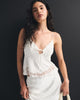 Bra-Free Lace Pieced Set Top
