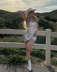 Cosmopolitan Sequin Mini Dress