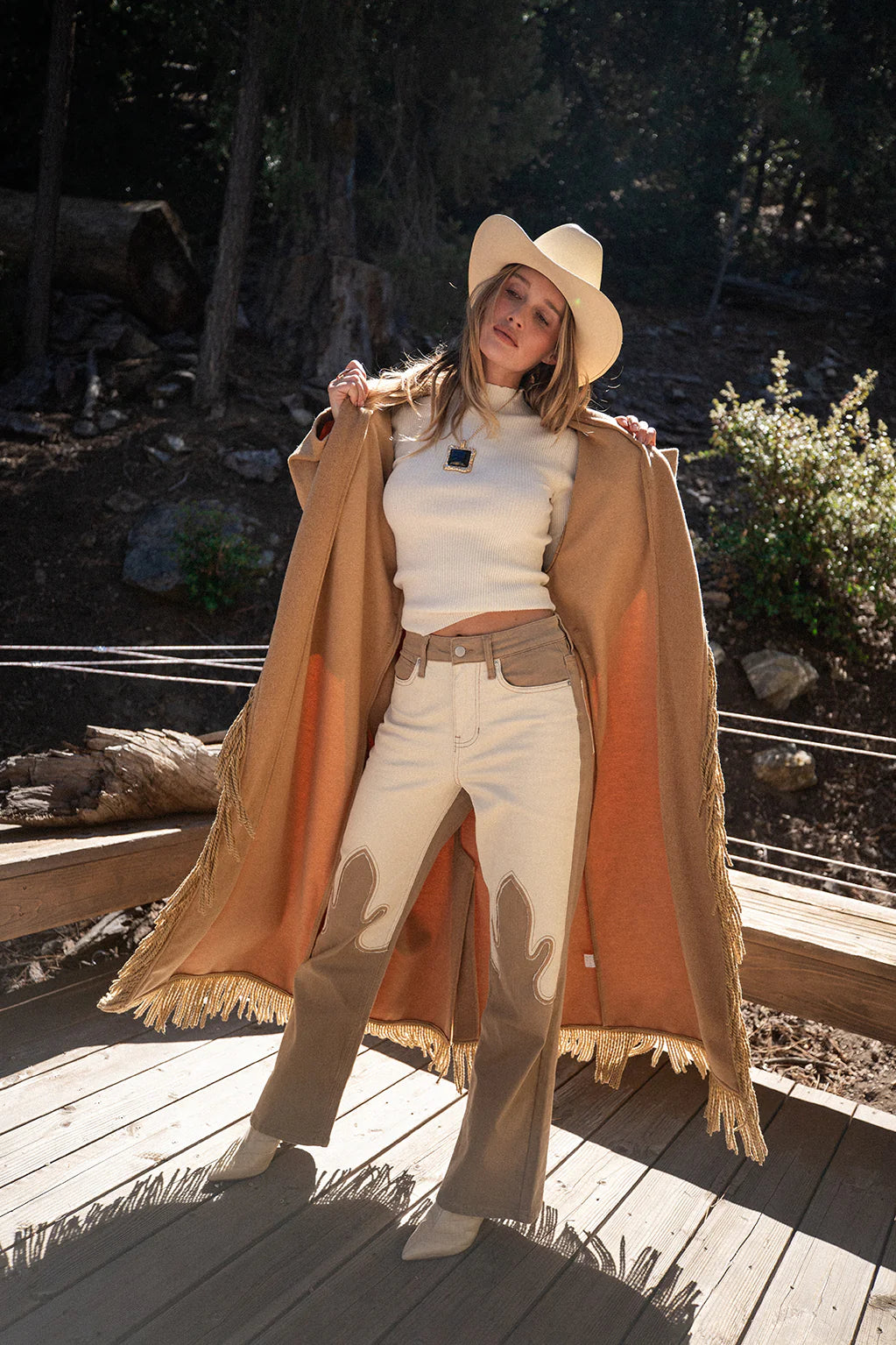 High Noon Two Tone Western Pants