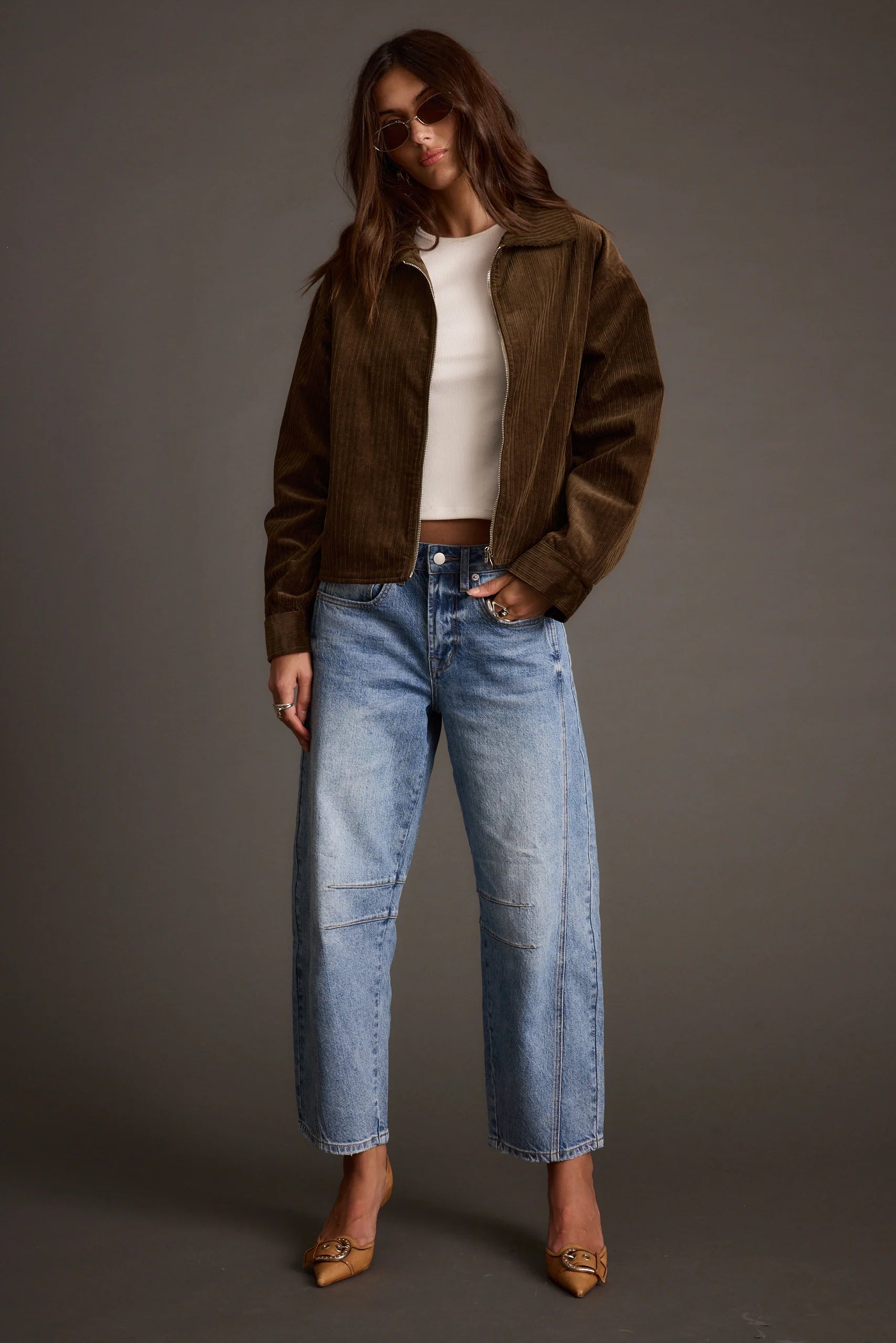 Gramercy Mocha Corduroy Jacket