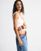 Bra-Free Rib Scoopneck Tank