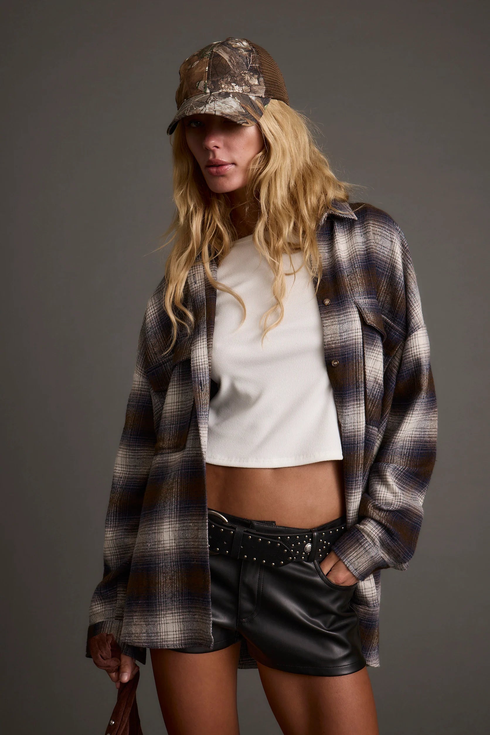 Fireside Navy Plaid Flannel