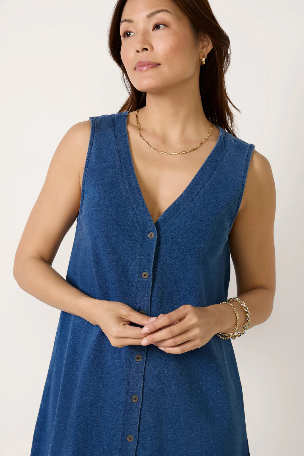 Solas Denim Mini Dress