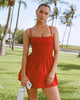 YPB motionTEK Active Mini Dress-Red