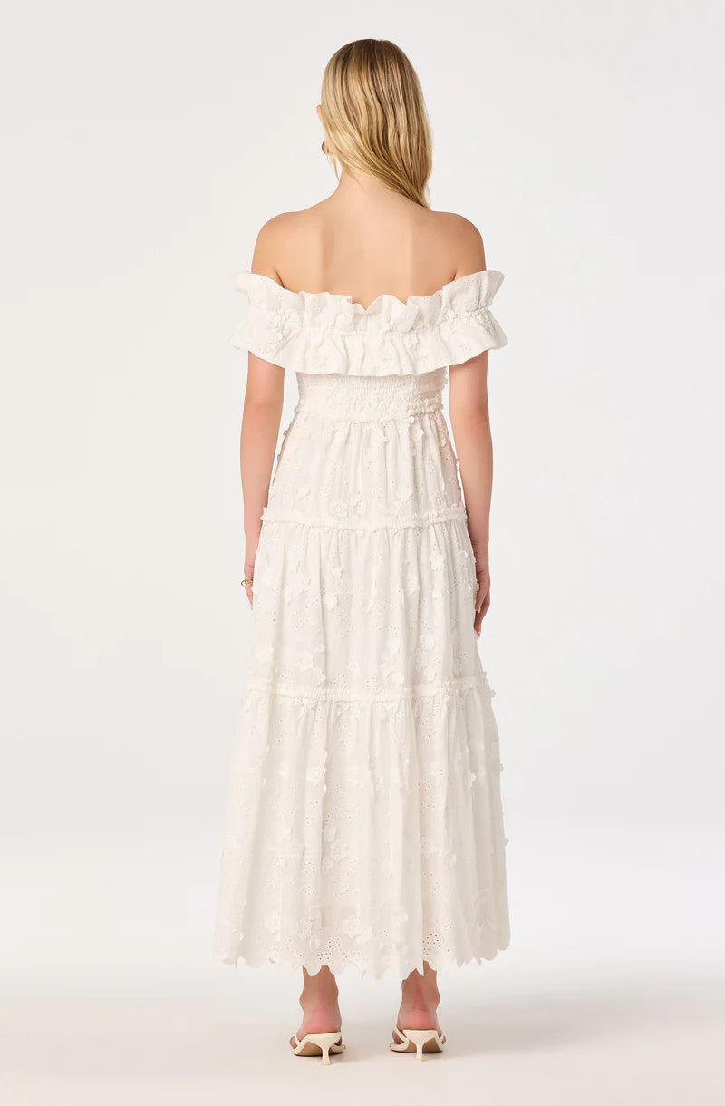 Piccola Off Shoulder Maxi Dress