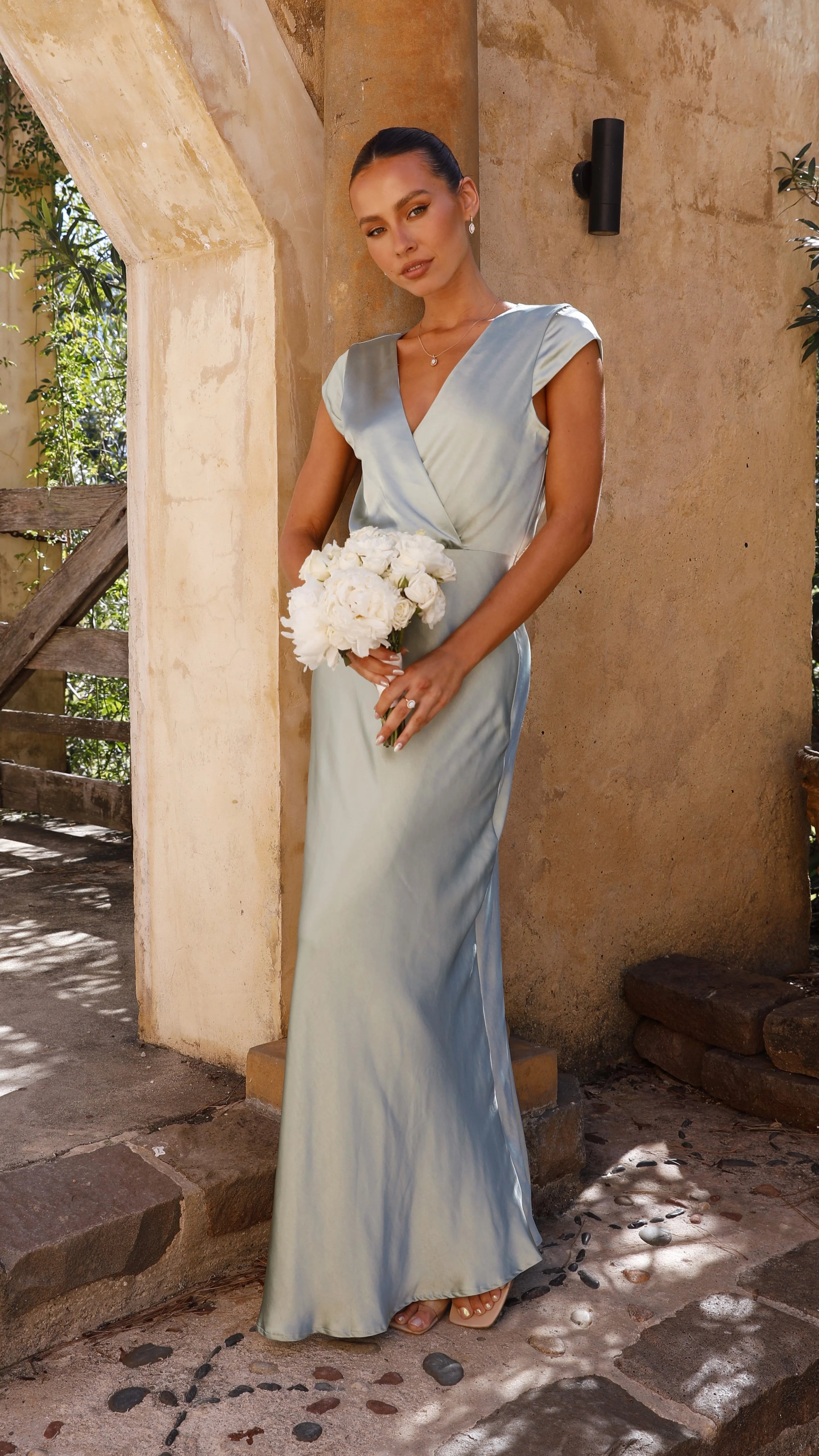 Selma Maxi Dress - Sage