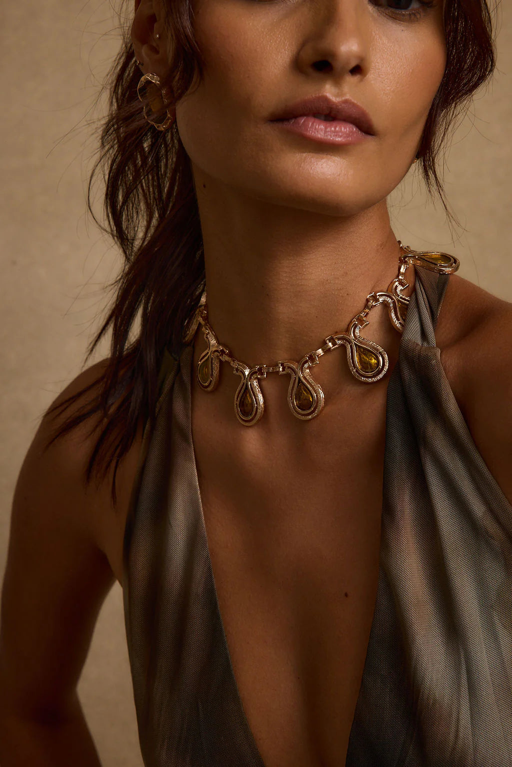 Tavi Gold Choker