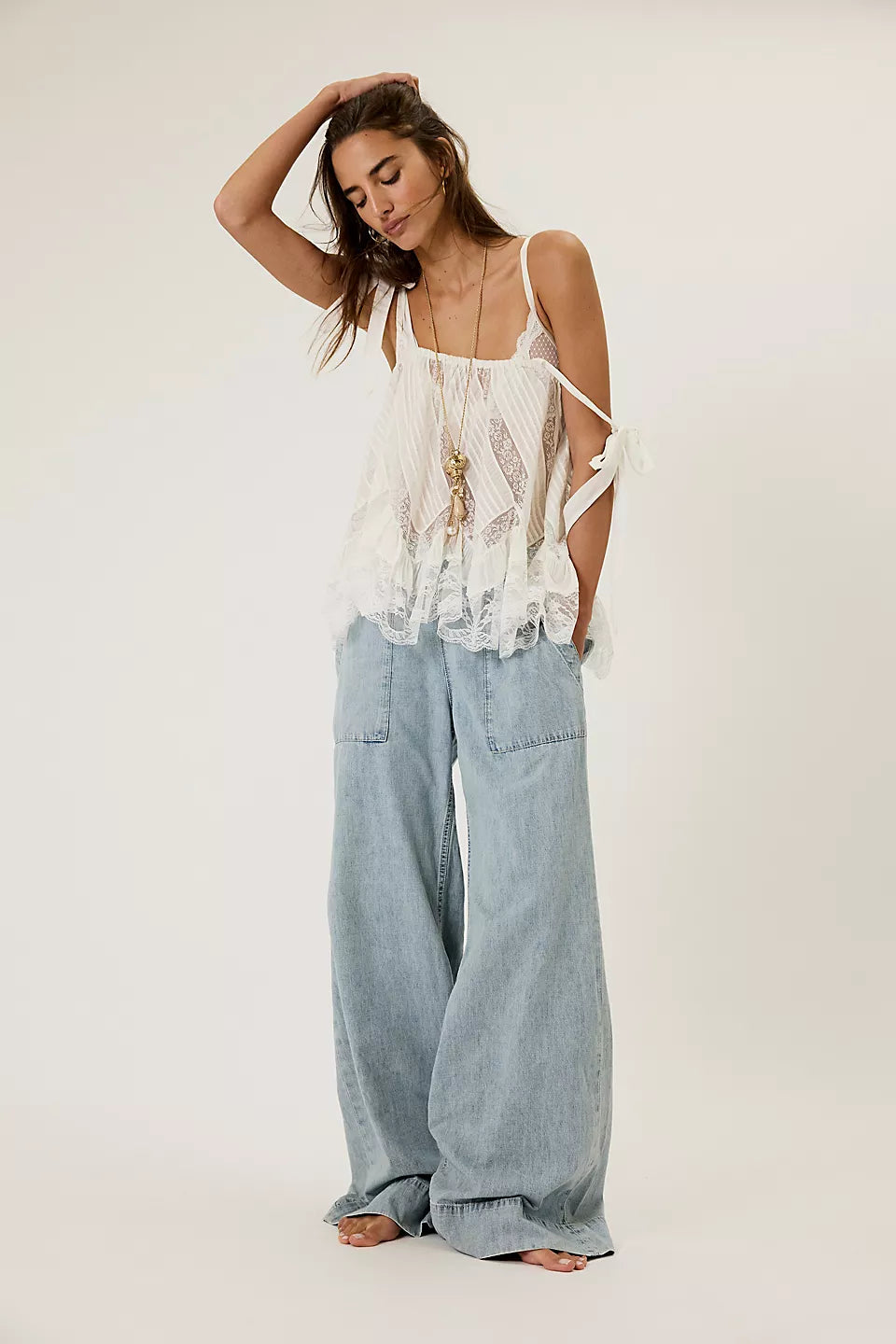 We The Free Breezy Denim Pull-On Jeans