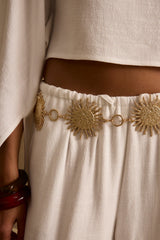 Sunrise Gold Chain Belt