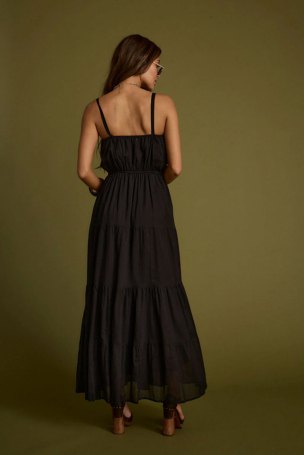 Darion Black Maxi Dress