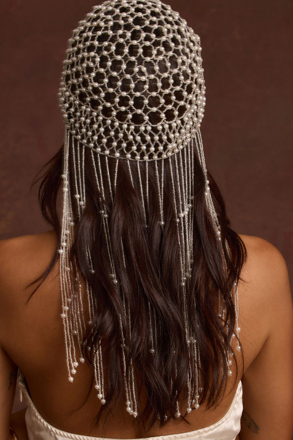 Polina Pearl Headpiece