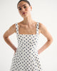 A&F Mila Midi Dress-White