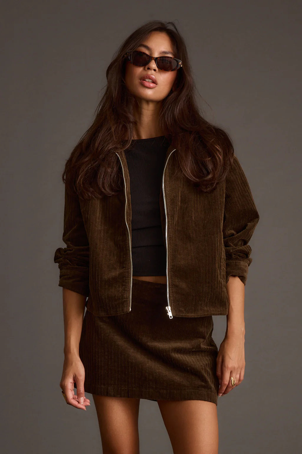 Gramercy Mocha Corduroy Jacket