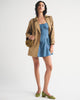 A&F Bra-Free Dylan Chambray Mini Dress-Medium