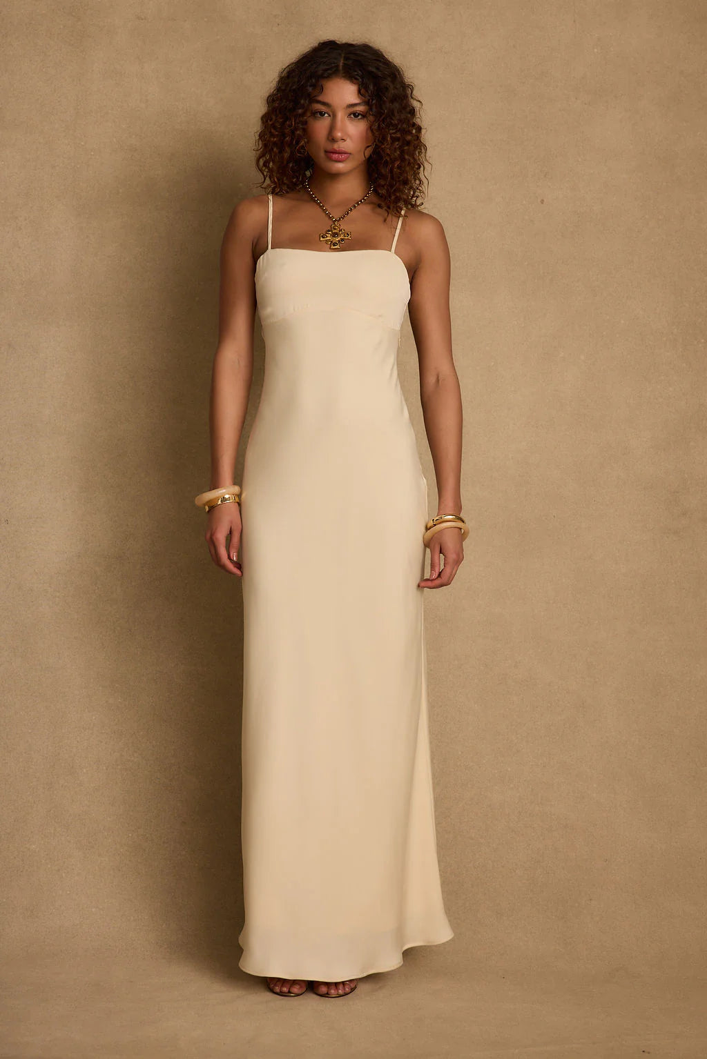 Canary Baby Yellow Maxi Dress