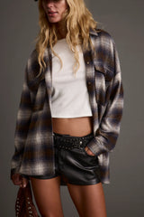Fireside Navy Plaid Flannel