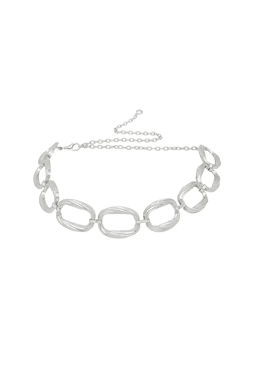 Mirage Silver Chain Belt