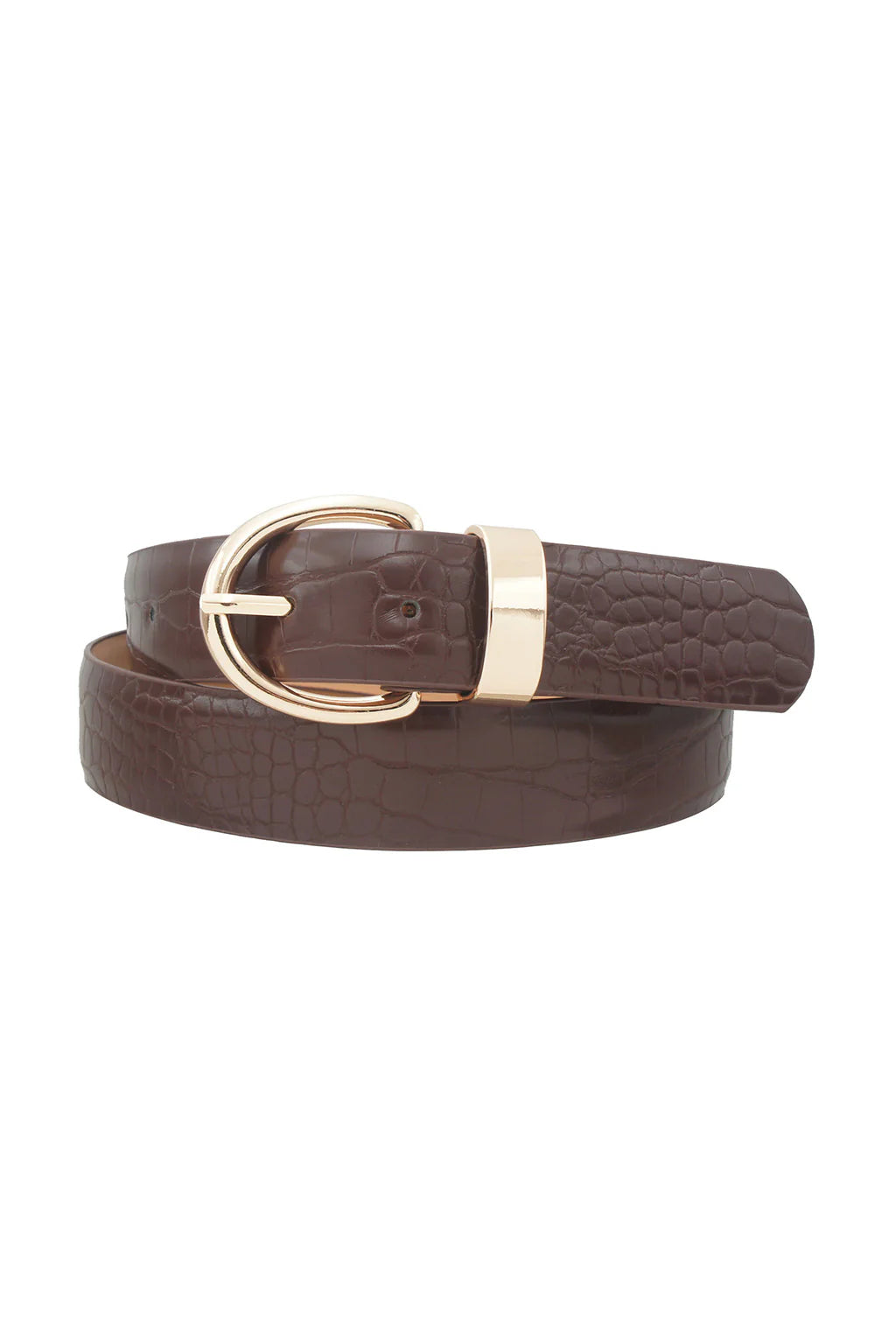 Vital Brown and Gold Belt