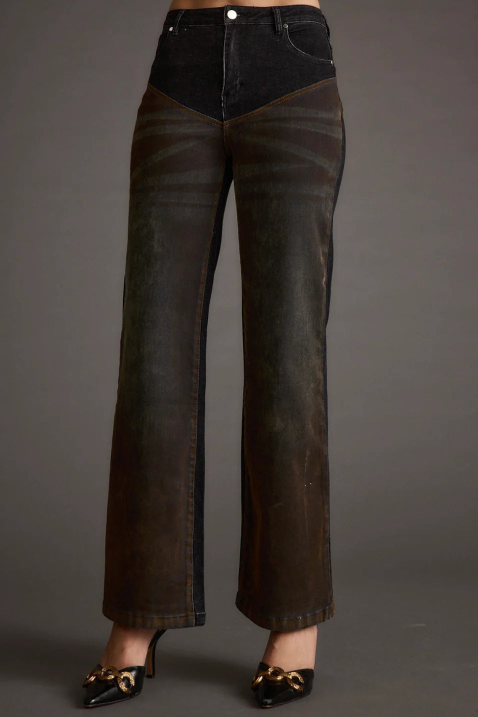 Dawn Two Toned Jeans