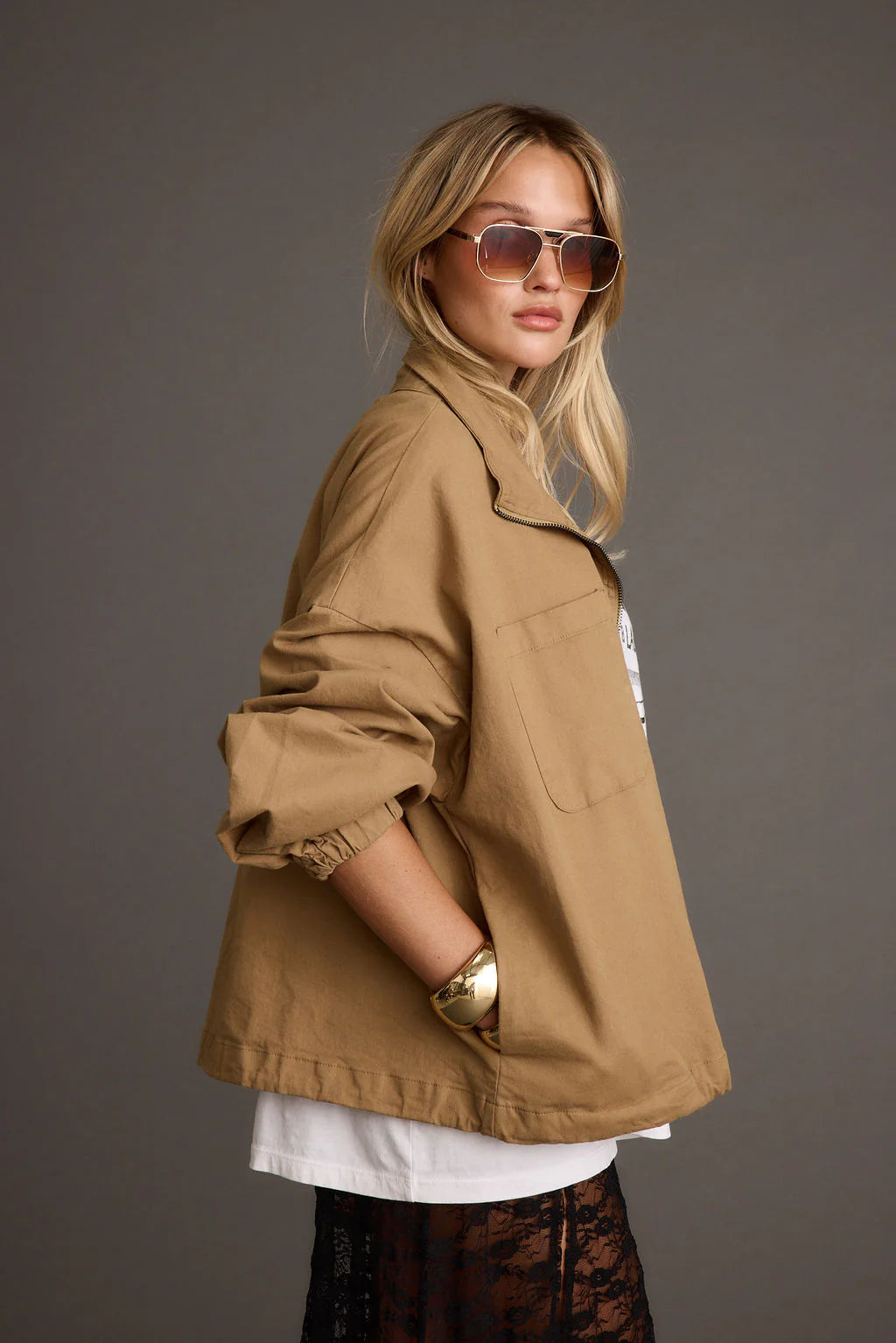 Fairfax Canvas Relaxed Fit Utility Jacket