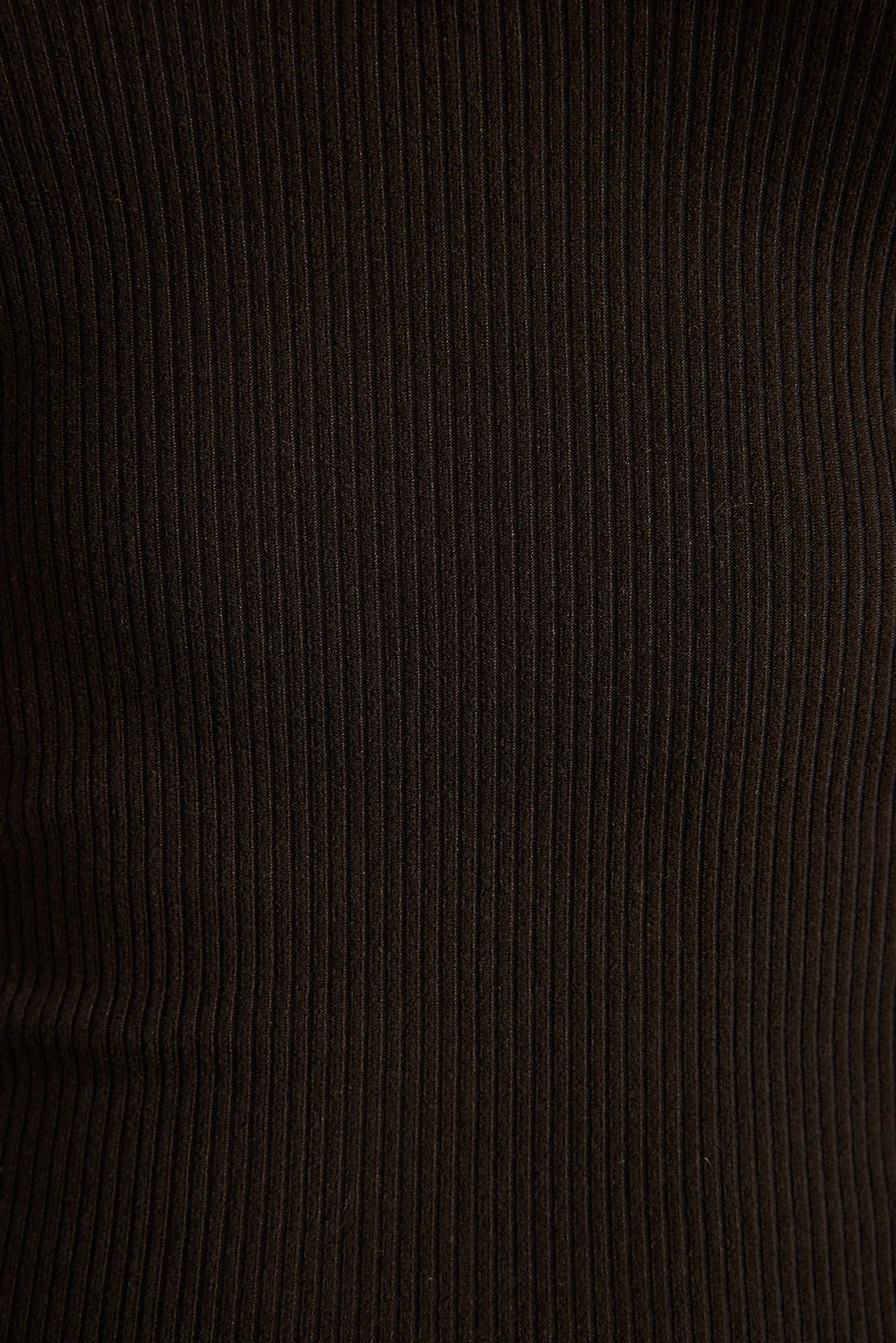 Emily Black Ribbed Halter Top