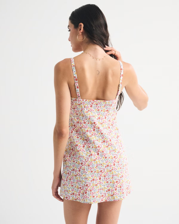 Bra-Free Everyday Skort-Multicolor Floral