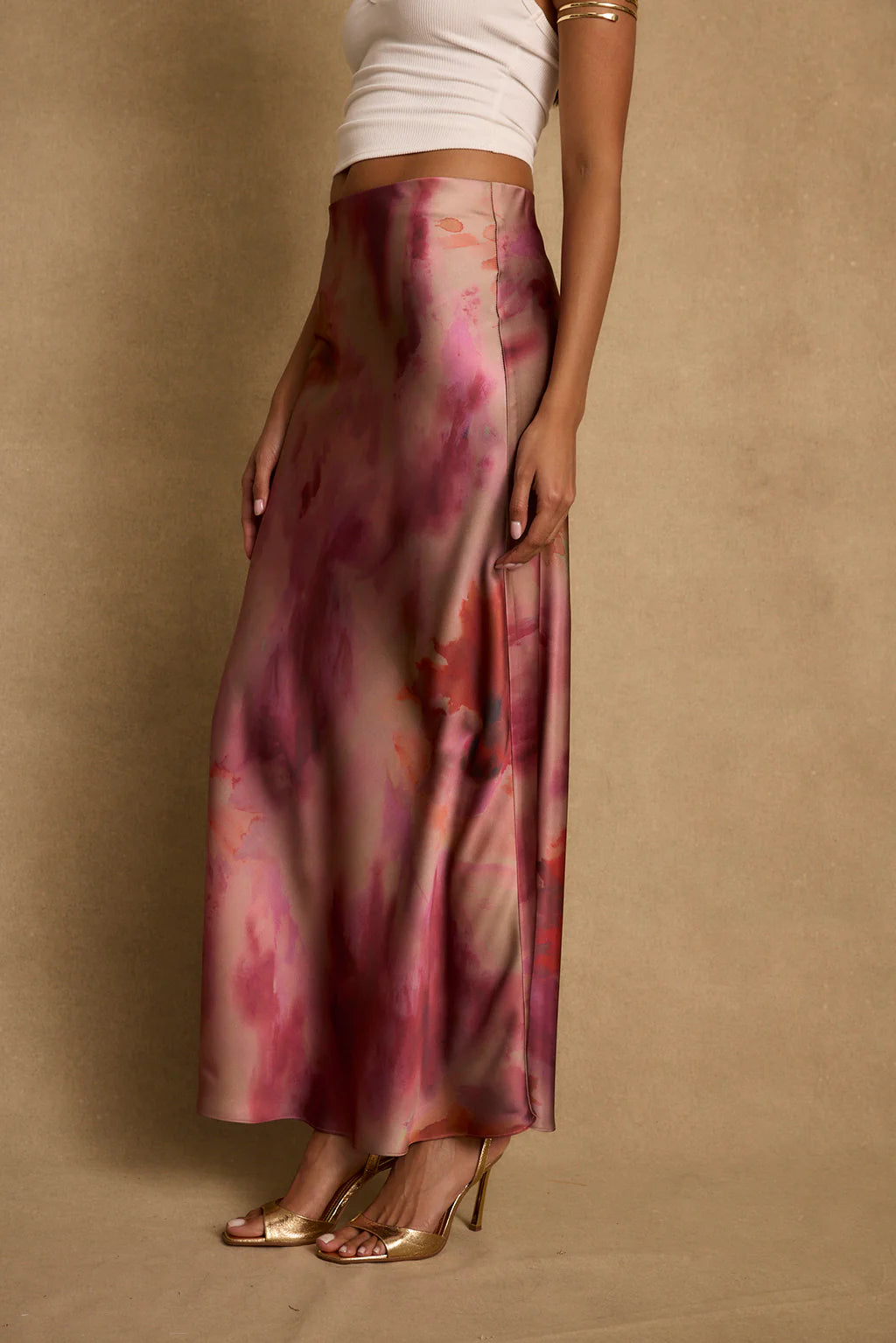Dolce Berry Maxi Skirt