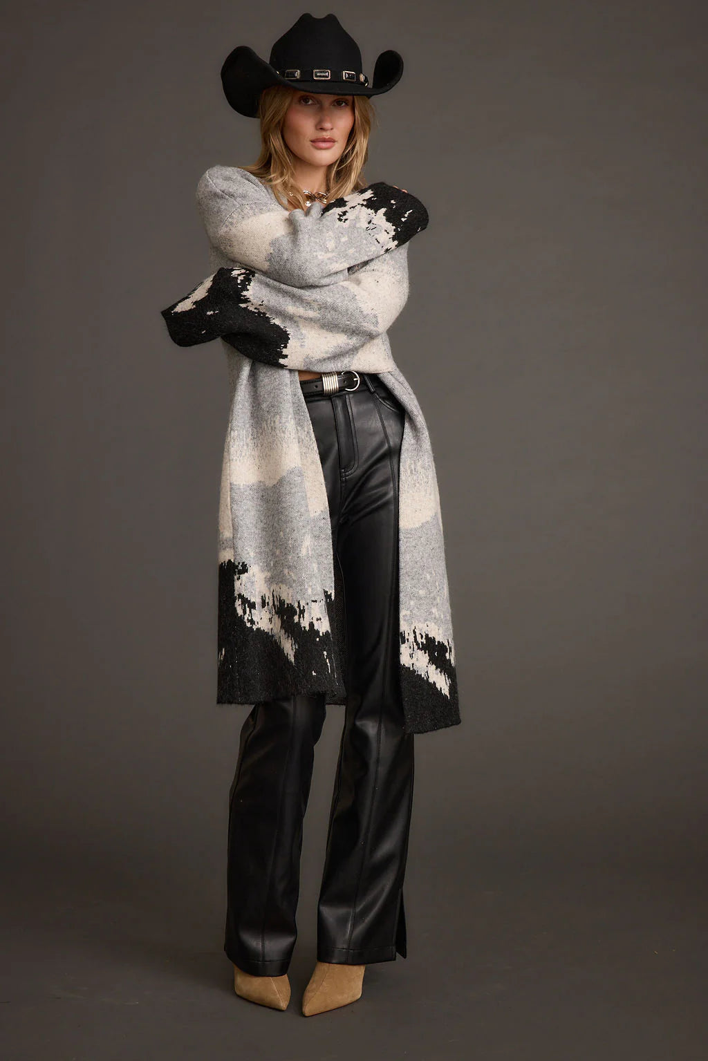 Yellowstone Printed Duster Cardigan