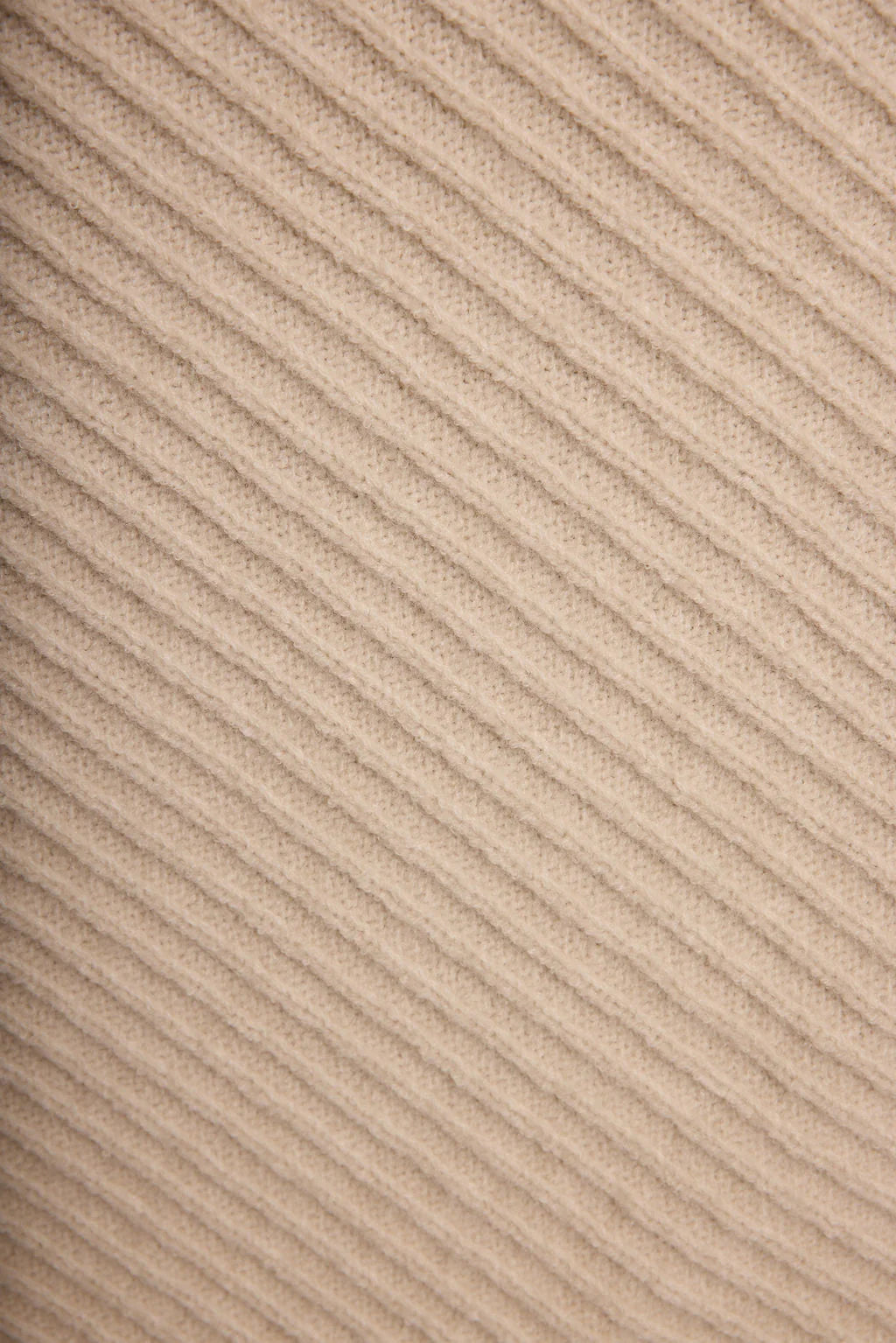 Mod Cream Asymmetrical Skirt