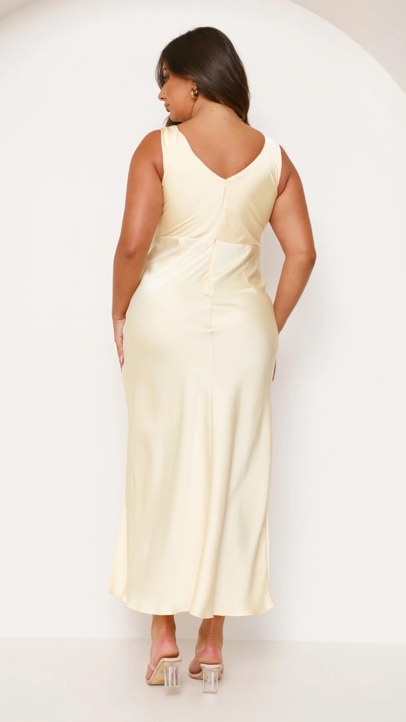 Taylor Maxi Dress - Lemon