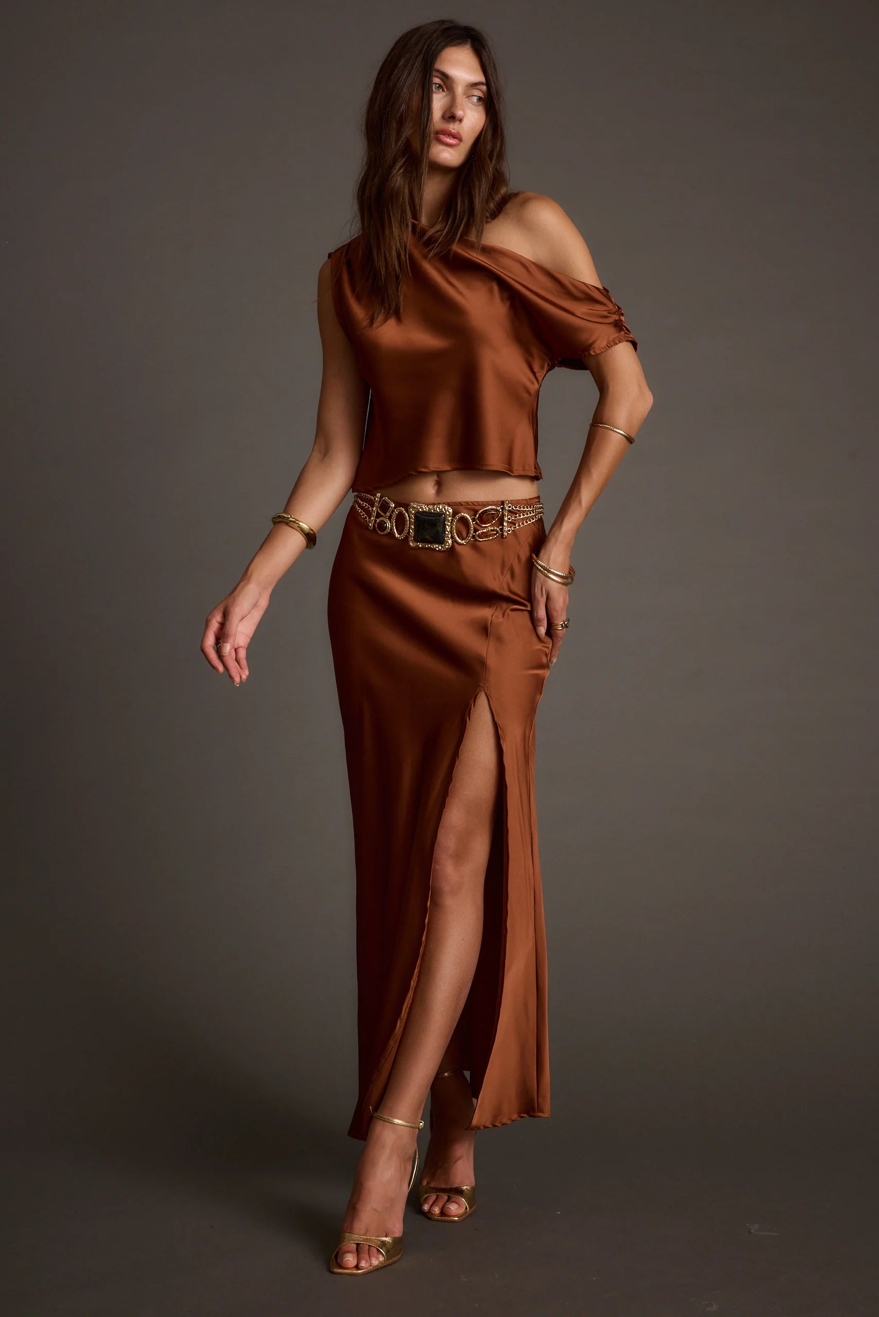 Alaina Cinnamon Top