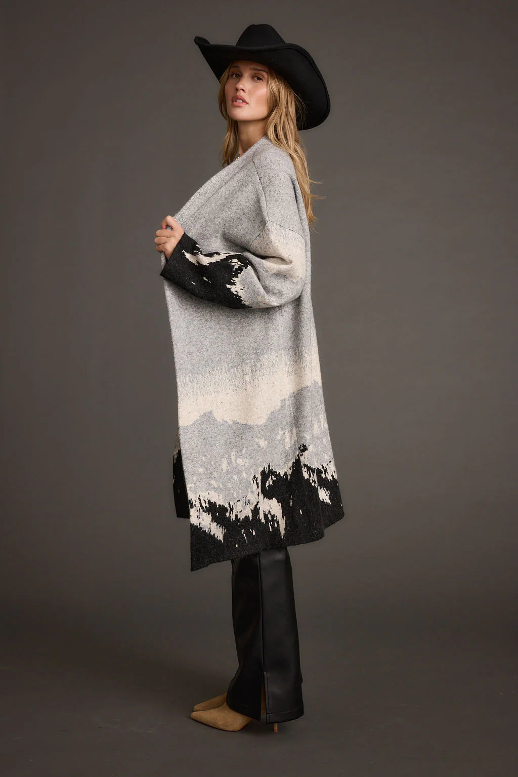 Yellowstone Printed Duster Cardigan