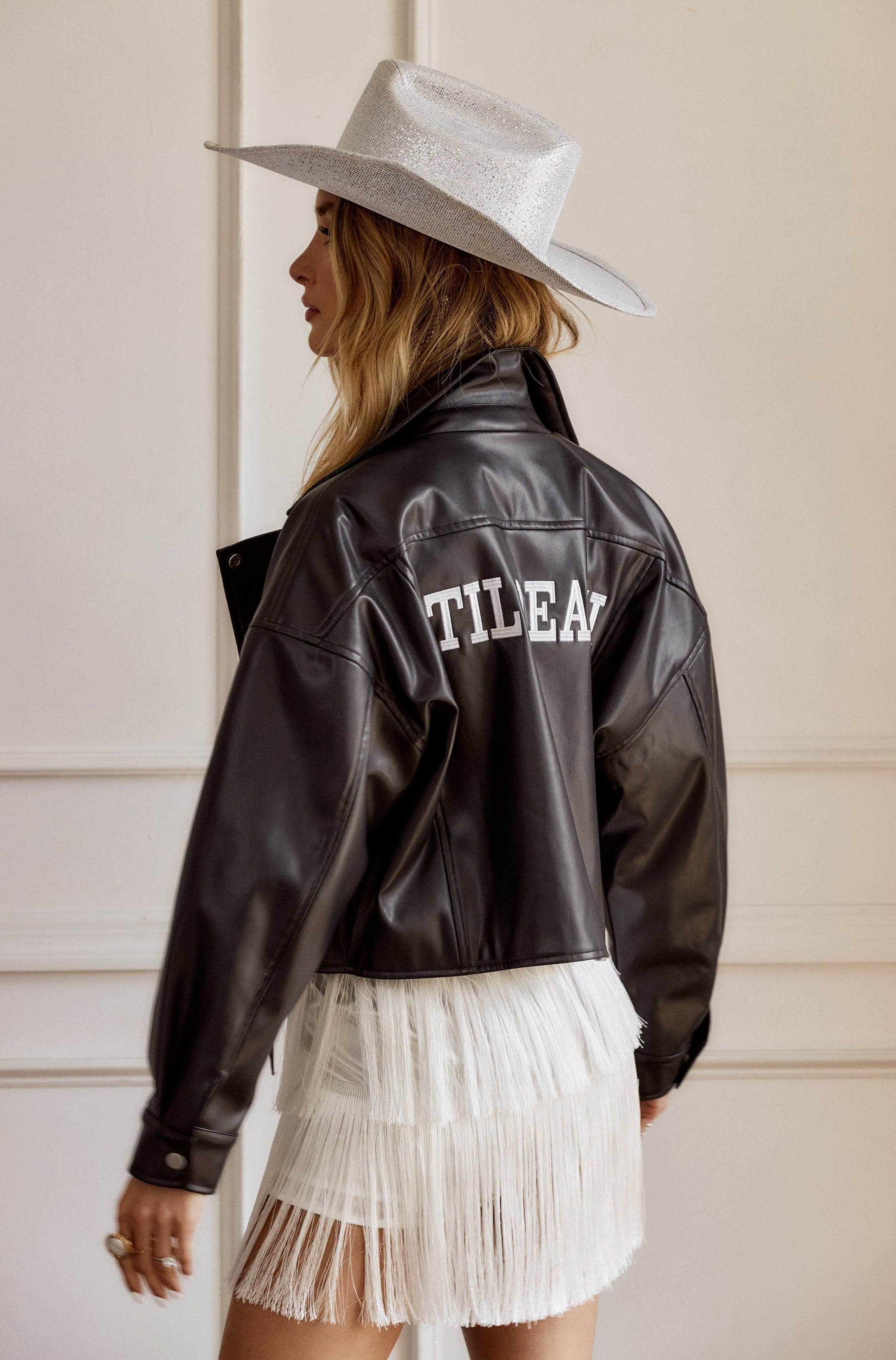 Til Death Black Vegan Leather Jacket