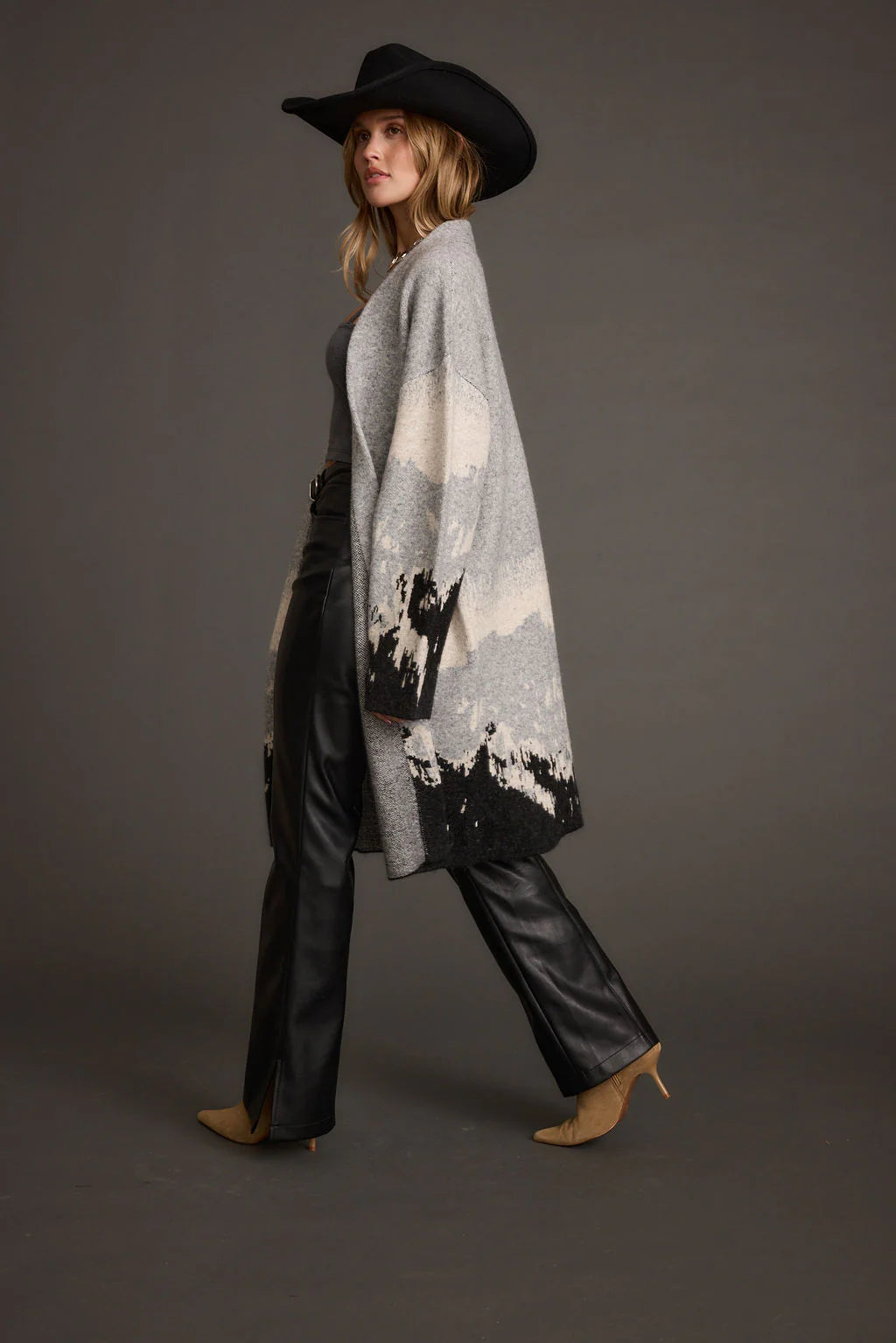 Yellowstone Printed Duster Cardigan