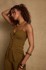 Cresta Moss Knit Top